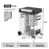 IPT20 Pickup Truck 12 Volt Freezer | ICECO | 18.3 LT - Xtrusion Overland