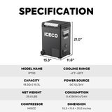 IPT20 Pickup Truck 12 Volt Freezer | ICECO | 18.3 LT - Xtrusion Overland