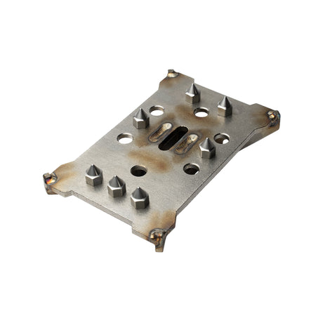 Jack Foot - Stainless Steel (RAW) - Xtrusion Overland