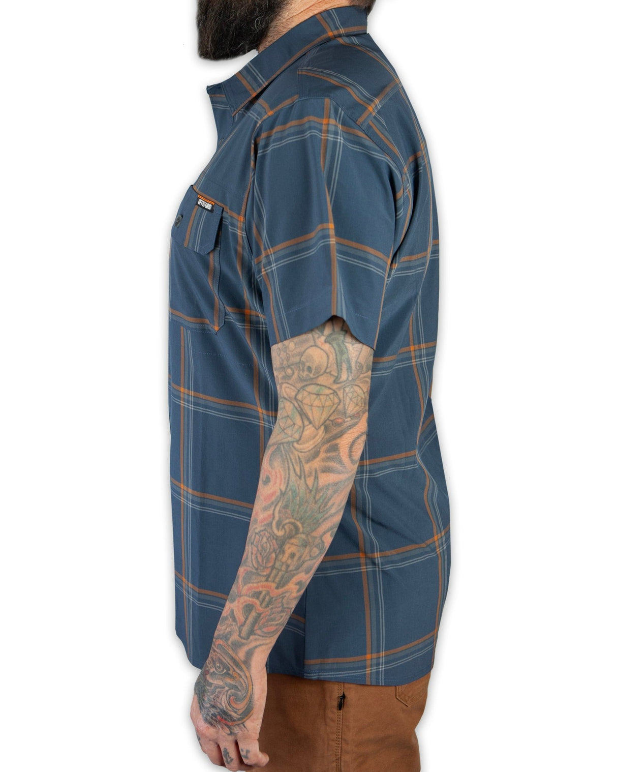 Jack Knife SS Shirt - Dk Gray Blue - Xtrusion Overland