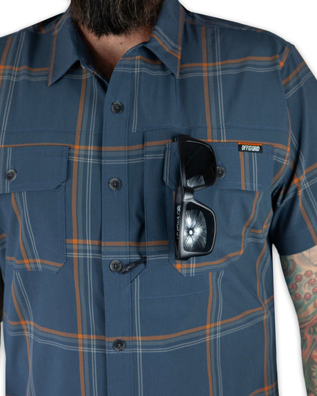 Jack Knife SS Shirt - Dk Gray Blue - Xtrusion Overland