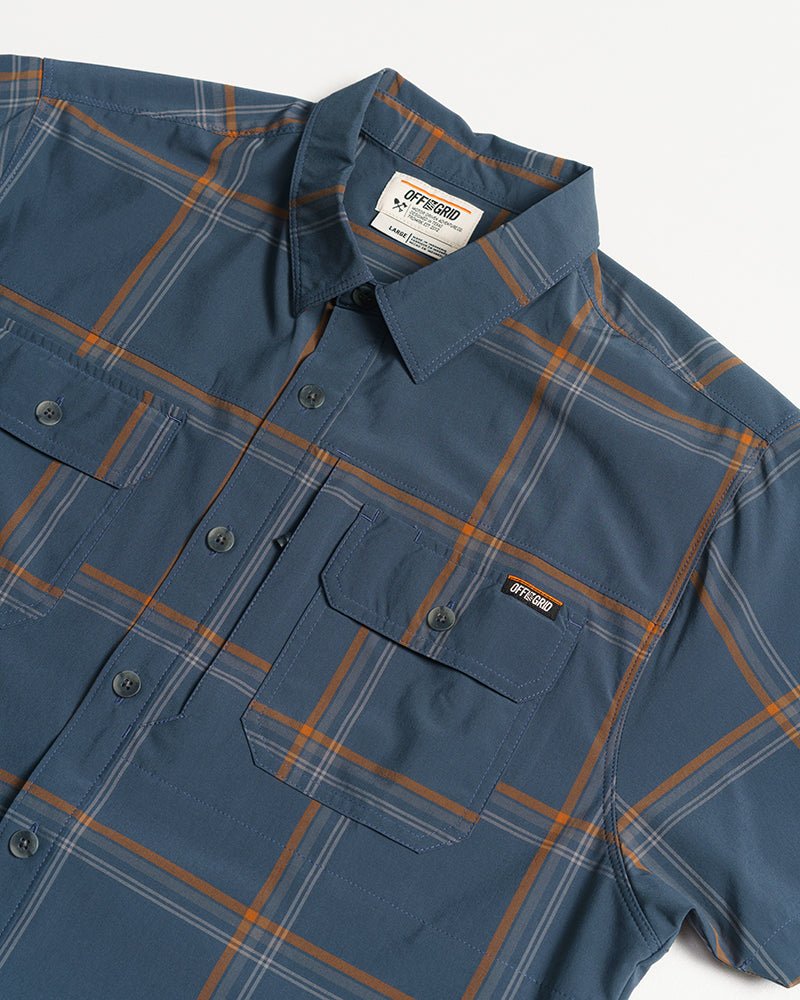 Jack Knife SS Shirt - Dk Gray Blue - Xtrusion Overland