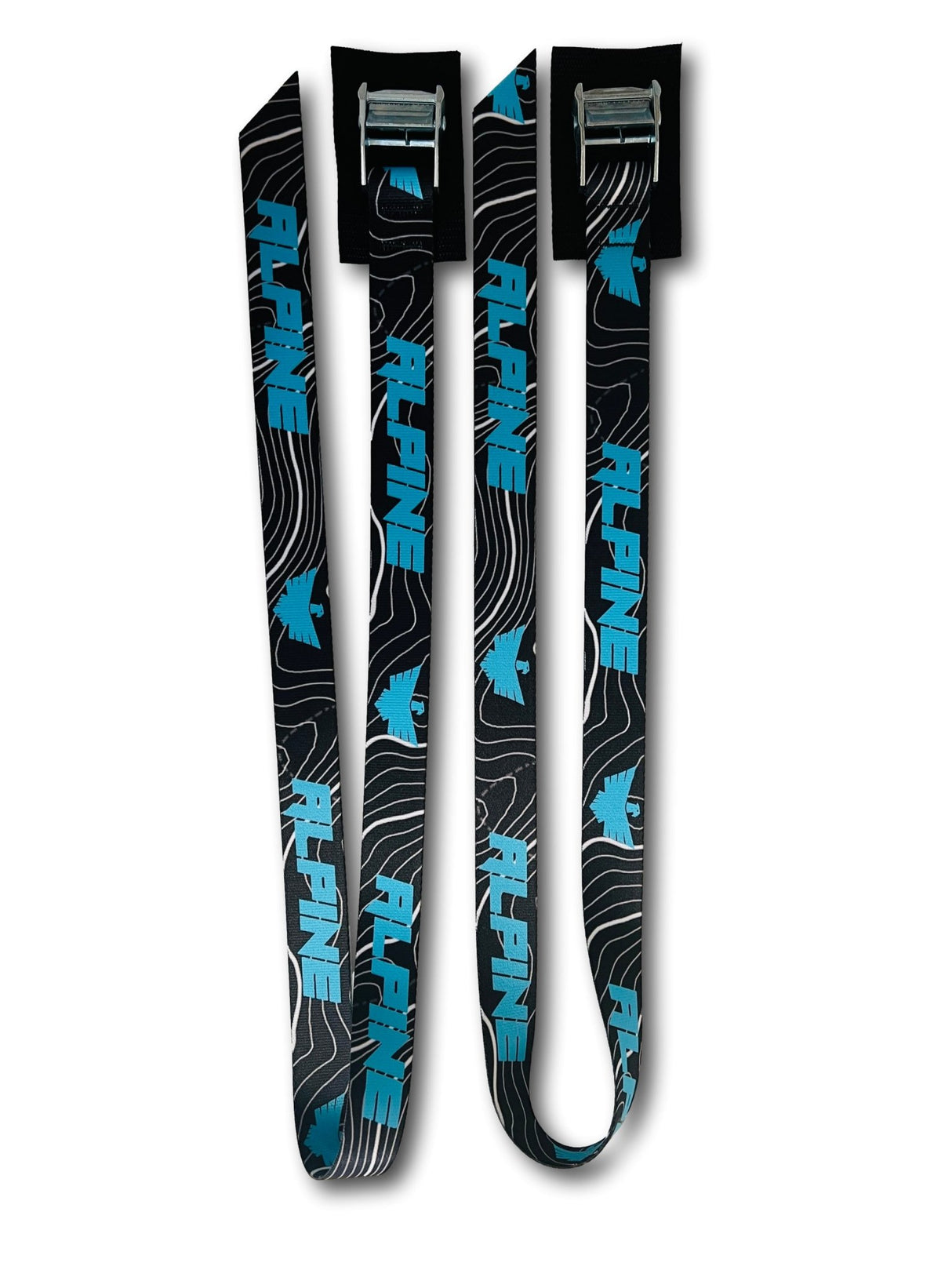 Jack Straps(Pair) - Teal Topo - Xtrusion Overland