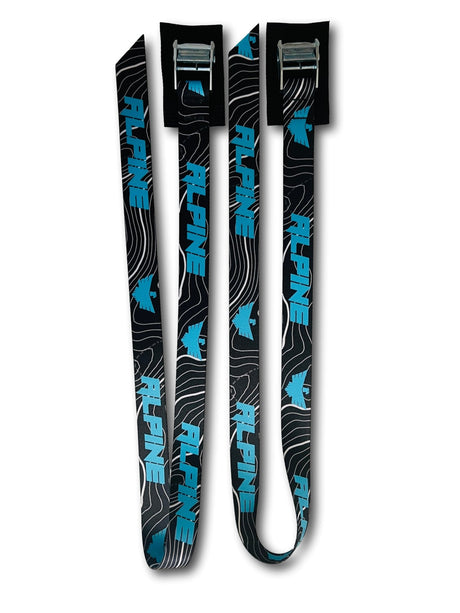 Jack Straps(Pair) - Teal Topo - Xtrusion Overland