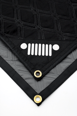 Jeep 72 In x 60 In Woven Water-Resistant Utility Blanket - Xtrusion Overland