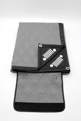 Jeep 72 In x 60 In Woven Water-Resistant Utility Blanket - Xtrusion Overland