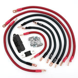 Jeep Cherokee Full Size SJ Big 7 Battery Cable Kit (1974-1983) - Xtrusion Overland