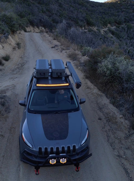Jeep Cherokee KL Hood Stamp (2014-Present) - Xtrusion Overland