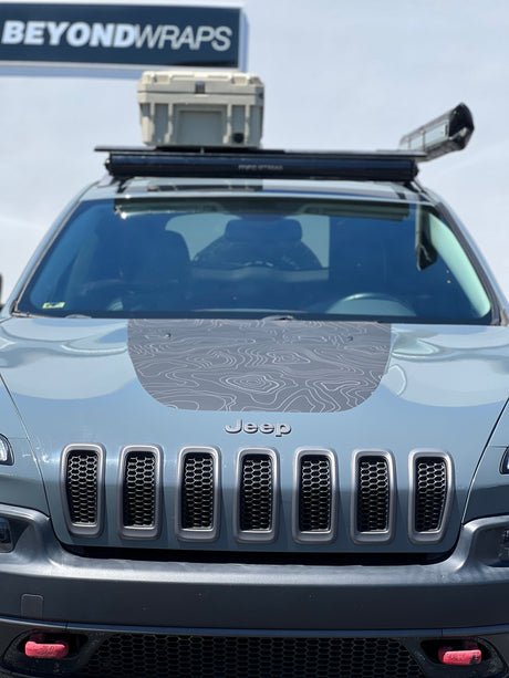 Jeep Cherokee KL Hood Stamp (2014-Present) - Xtrusion Overland