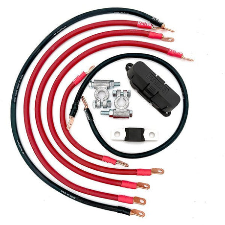 Jeep CJ Big 7 Battery Cable Kit - Xtrusion Overland