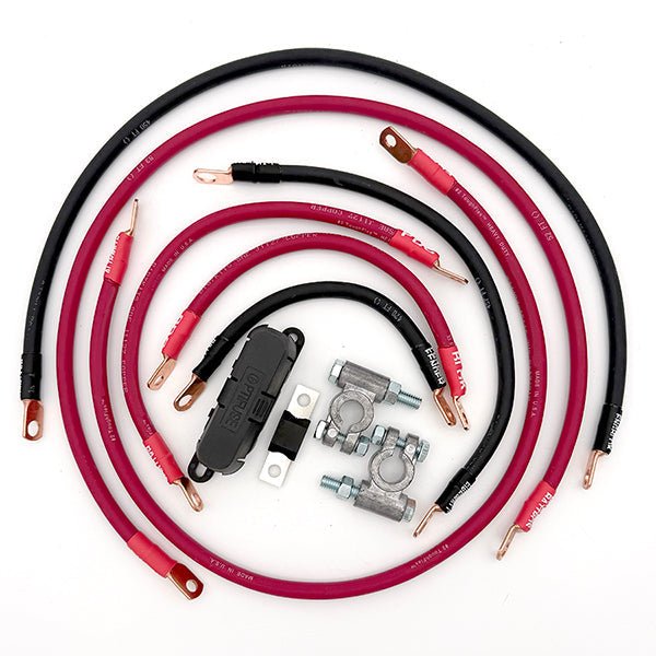 Jeep Comanche MJ Big 7 Battery Cable Kit (1987-1992) - Xtrusion Overland