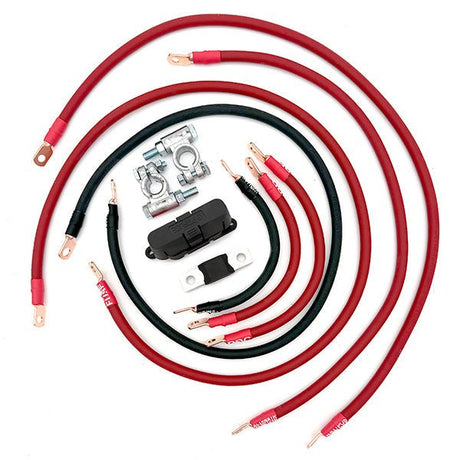 Jeep Commander XK Big 7 Battery Cable Kit (2005-2010) - Xtrusion Overland