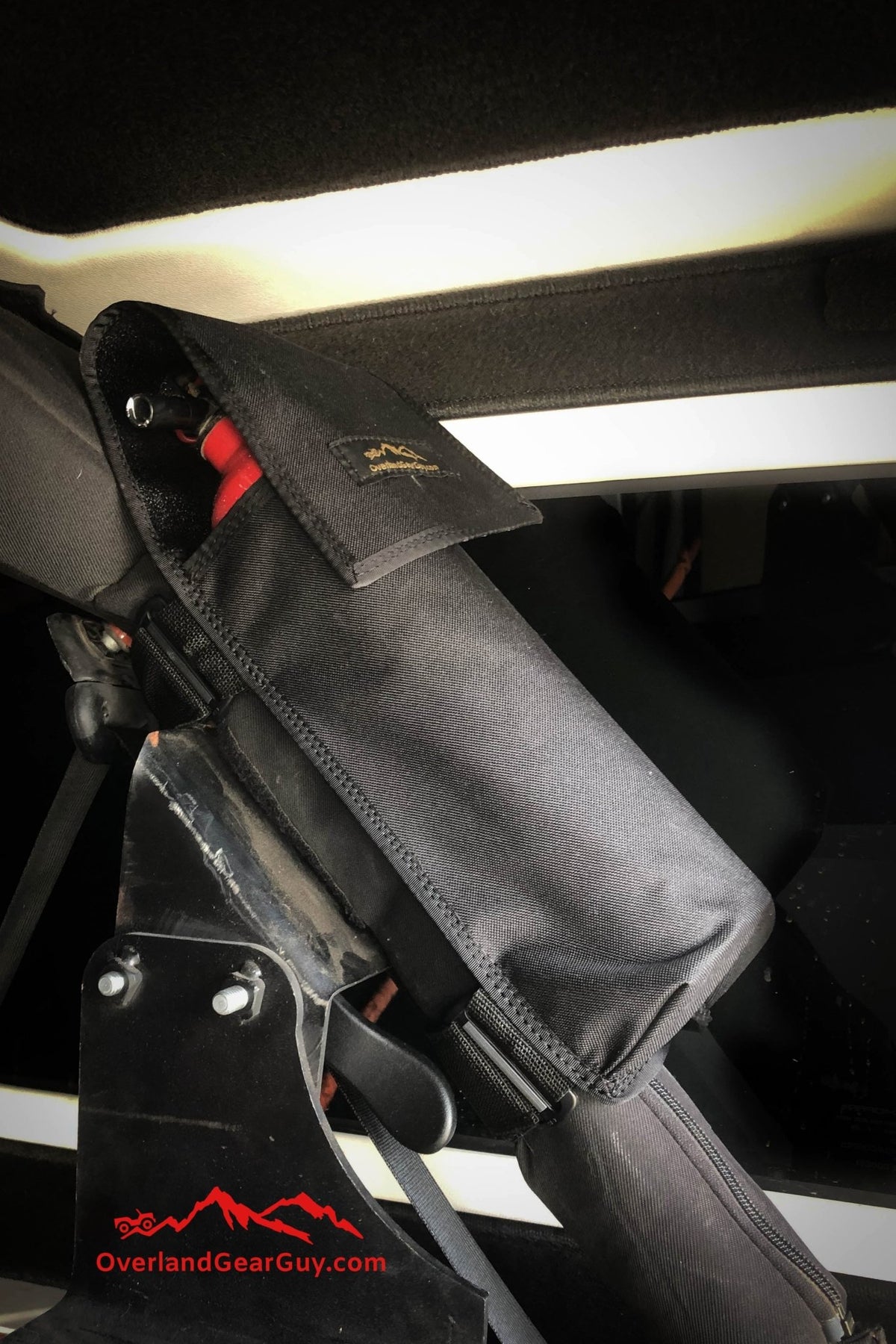 Jeep Fire Extinguisher Pouch Roll Bar - Xtrusion Overland
