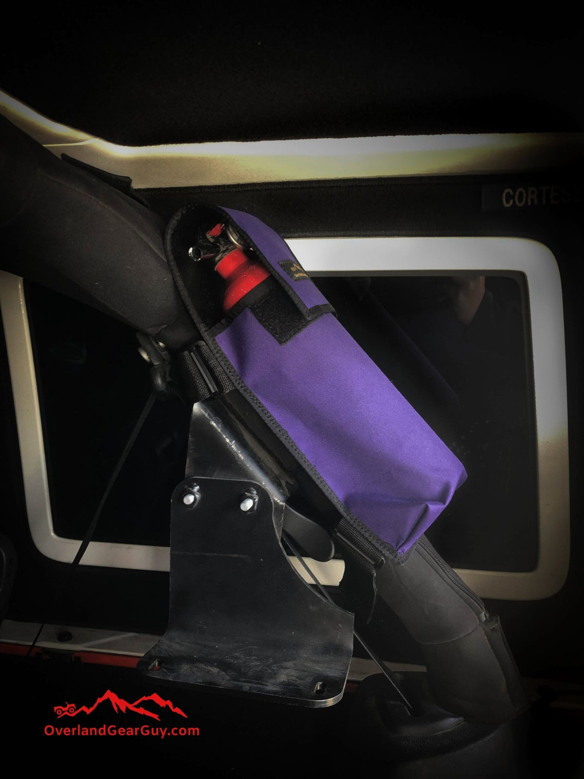 Jeep Fire Extinguisher Pouch Roll Bar - Xtrusion Overland