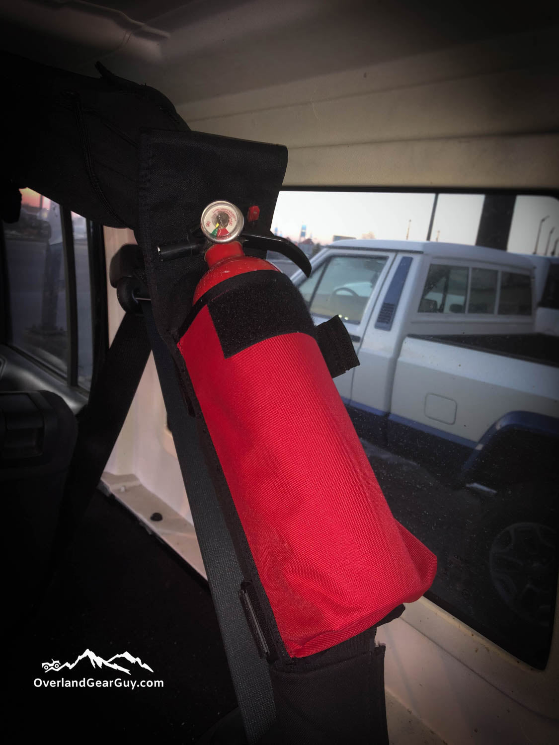 Jeep Fire Extinguisher Pouch Roll Bar - Xtrusion Overland