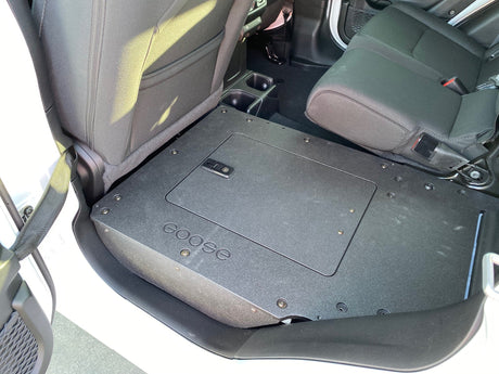 Jeep Gladiator 2019 - Present JT 4 Door - Second Row Seat Delete Plate System - Xtrusion Overland