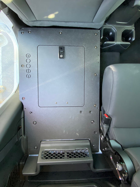 Jeep Gladiator 2019 - Present JT 4 Door - Second Row Seat Delete Plate System - Xtrusion Overland