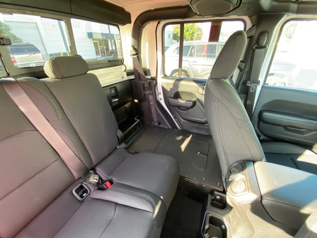 Jeep Gladiator 2019 - Present JT 4 Door - Second Row Seat Delete Plate System - Xtrusion Overland