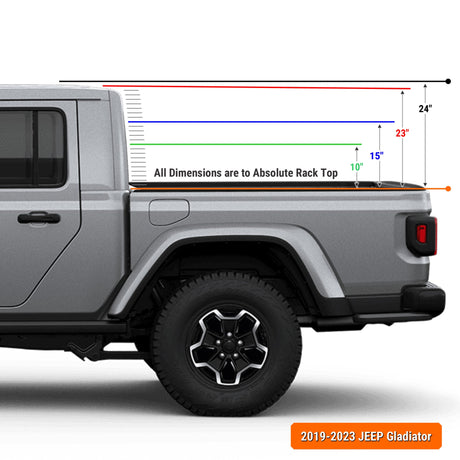 Jeep Gladiator Bed Rack | XTR3 Popular Builds + MOLLE Packages - Xtrusion Overland