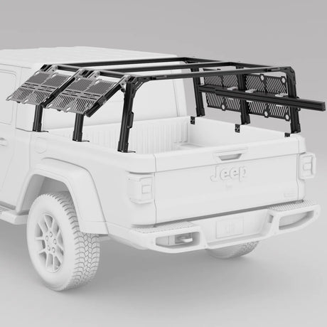 Jeep Gladiator Bed Rack | XTR3 Popular Builds + MOLLE Packages - Xtrusion Overland
