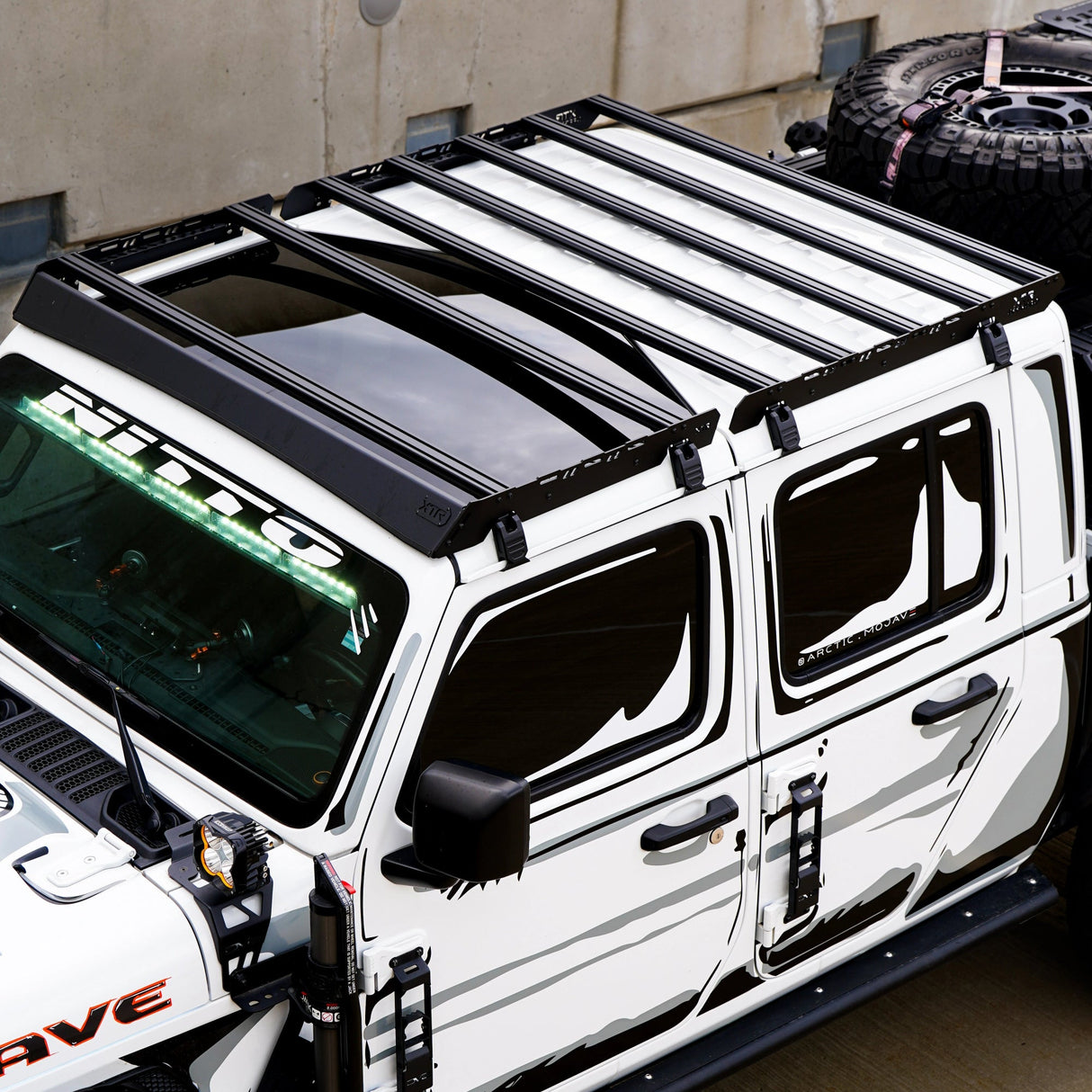 Jeep Gladiator - XTR Modular Roof Rack ( JT 2020 - 2026 ) - Xtrusion Overland