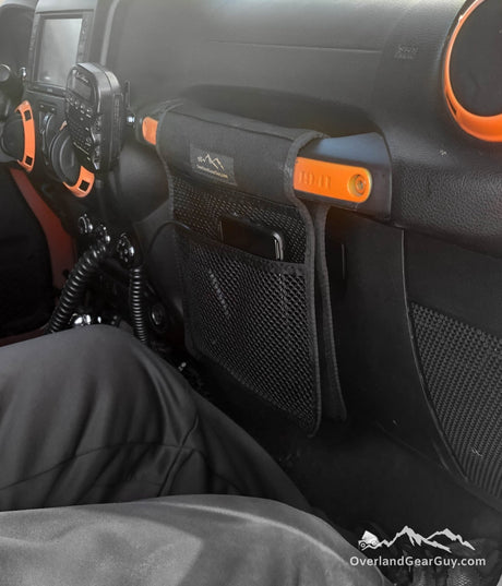 Jeep Grab Handle Mesh Flat Pocket - Xtrusion Overland