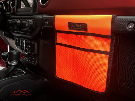 Jeep Grab Handle Mesh Flat Pocket - Xtrusion Overland