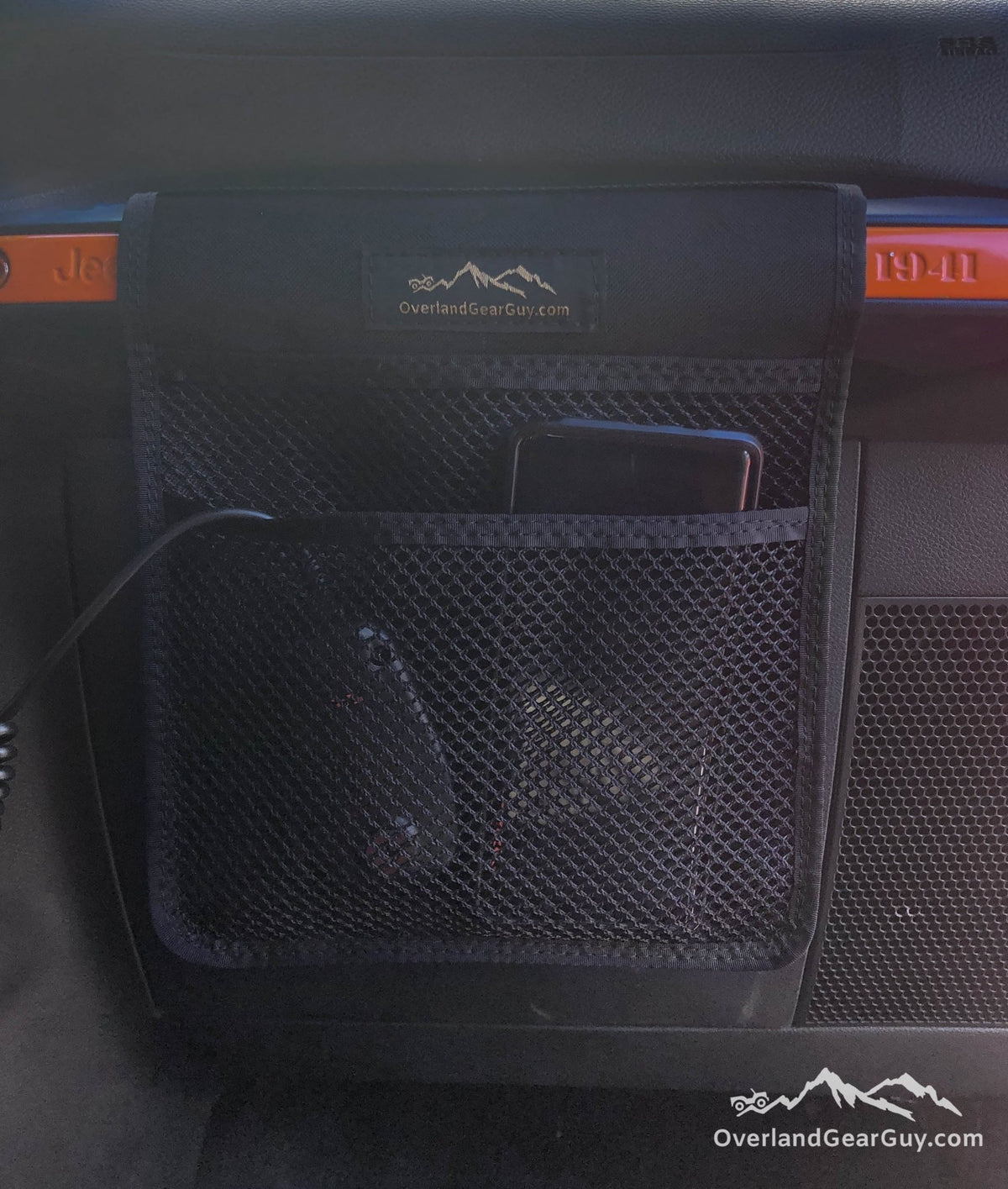 Jeep Grab Handle Mesh Flat Pocket - Xtrusion Overland