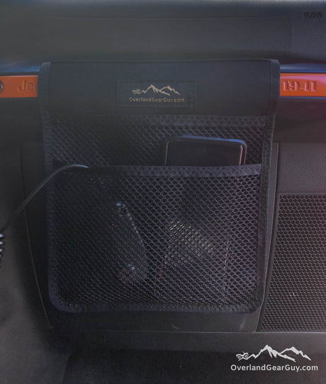 Jeep Grab Handle Mesh Flat Pocket - Xtrusion Overland
