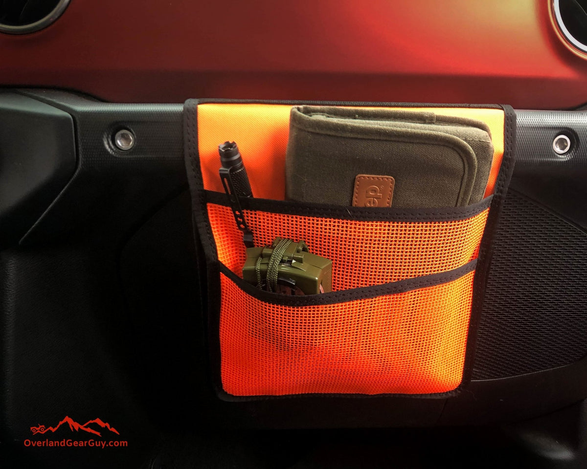 Jeep Grab Handle Mesh Flat Pocket - Xtrusion Overland