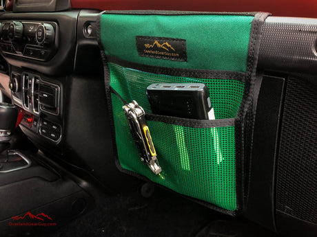Jeep Grab Handle Mesh Flat Pocket - Xtrusion Overland