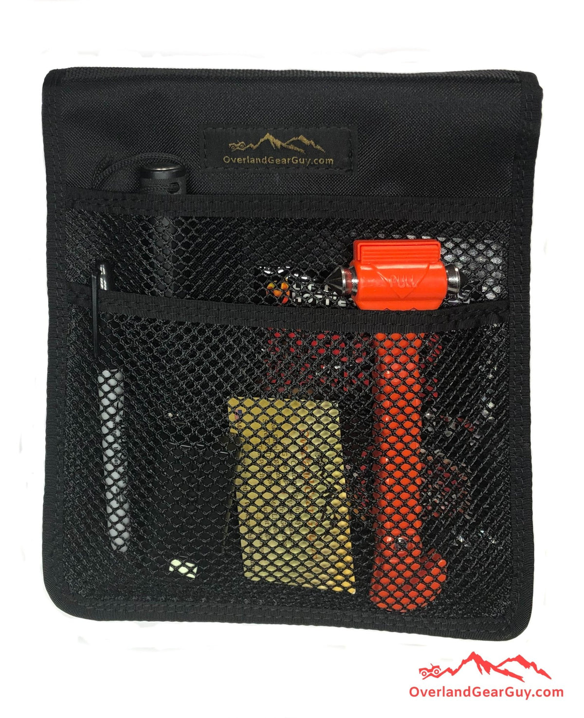 Jeep Grab Handle Mesh Flat Pocket - Xtrusion Overland