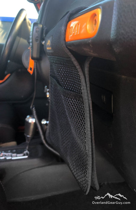 Jeep Grab Handle Mesh Flat Pocket - Xtrusion Overland
