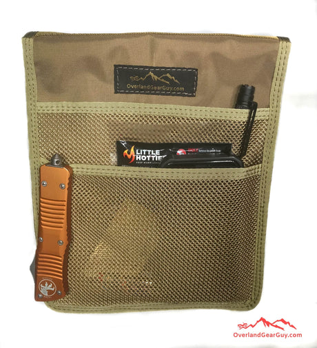 Jeep Grab Handle Mesh Flat Pocket - Xtrusion Overland
