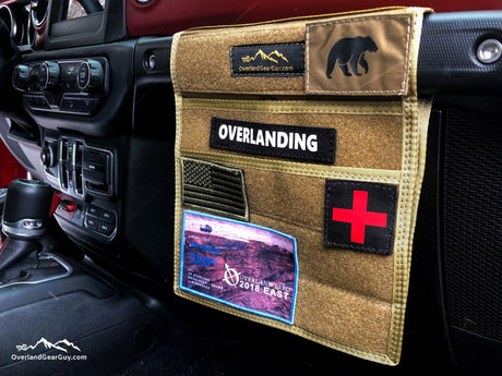 Jeep Grab Handle Velcro Flat Pocket - Xtrusion Overland