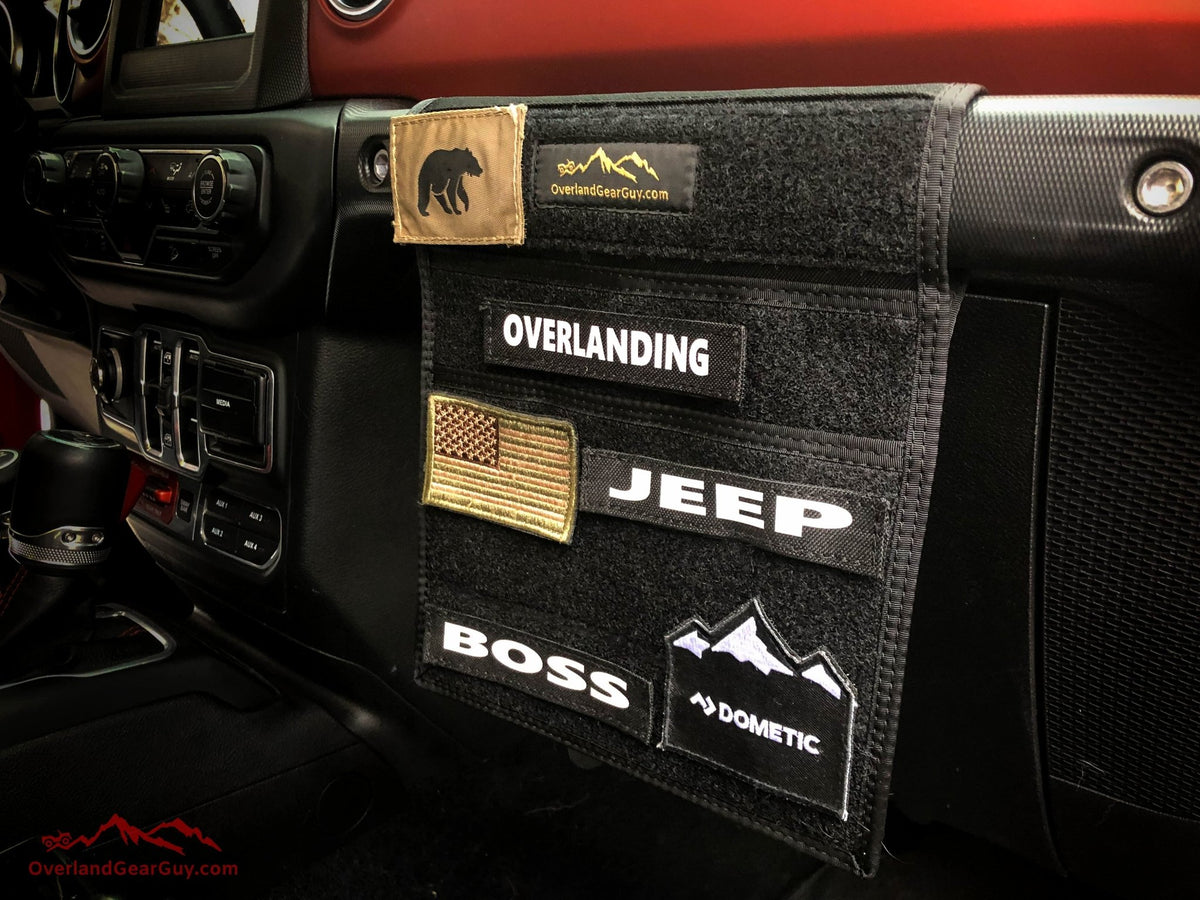 Jeep Grab Handle Velcro Flat Pocket - Xtrusion Overland