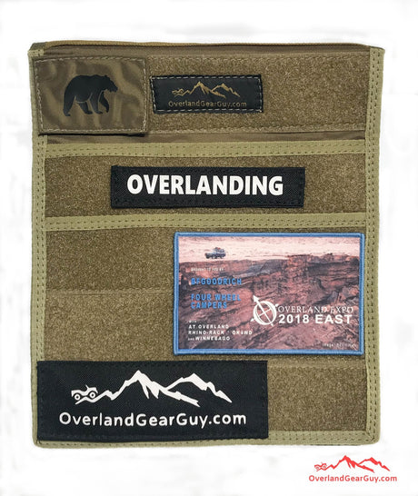 Jeep Grab Handle Velcro Flat Pocket - Xtrusion Overland