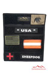 Jeep Grab Handle Velcro Flat Pocket - Xtrusion Overland