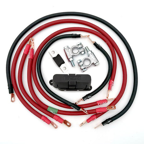 Jeep Liberty KJ Big 7 Battery Cable Kit (2002-2007) - Xtrusion Overland