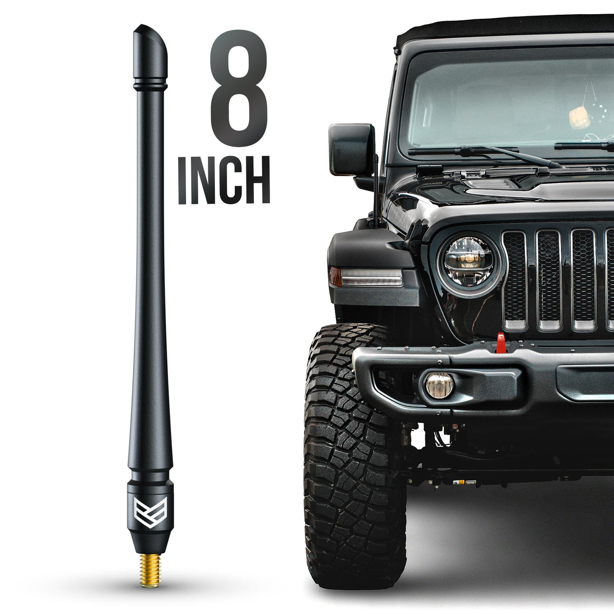 JEEP TUFFGUARD™ FLEXIBLE ANTENNA (8 INCH) - Xtrusion Overland