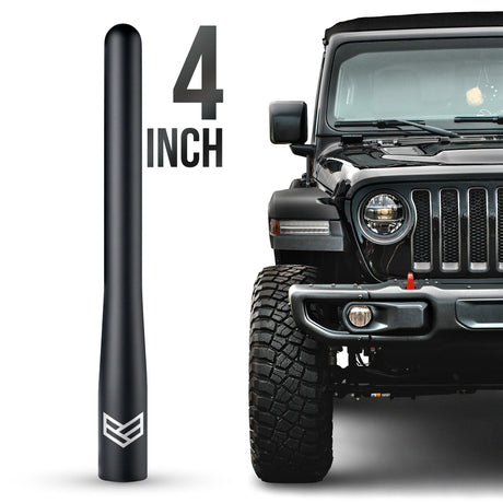 JEEP TUFFLOCK® SHORT ANTENNA (4 INCH) - Xtrusion Overland