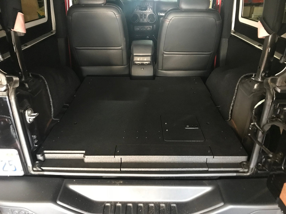 Jeep Wrangler 2007 - 2018 JK 2 Door - Rear Plate Systems - Xtrusion Overland