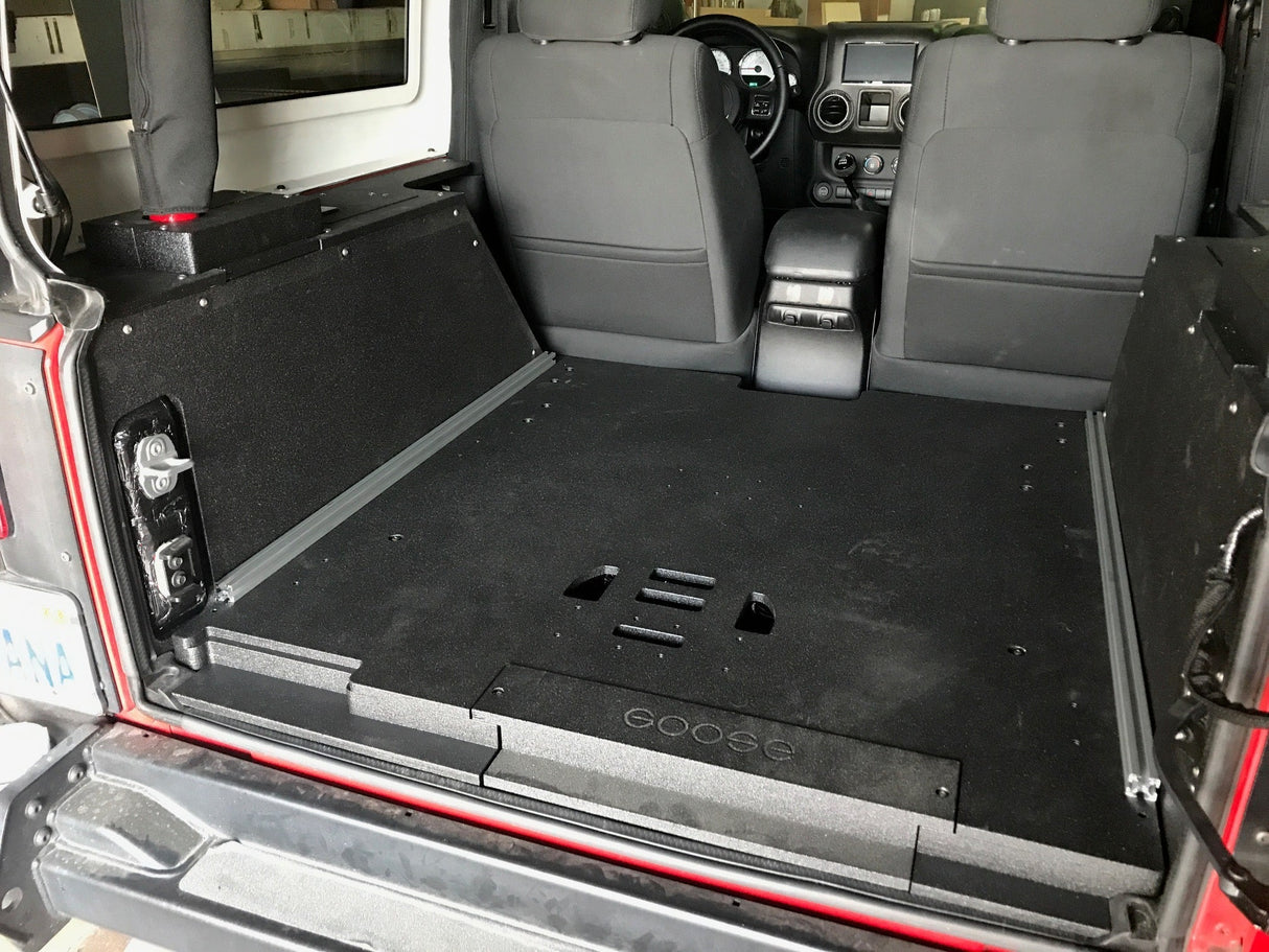 Jeep Wrangler 2007 - 2018 JK 2 Door - Side Cubbies - Xtrusion Overland