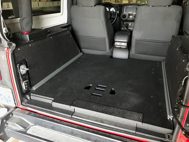 Jeep Wrangler 2007 - 2018 JK 2 Door - Side Cubbies - Xtrusion Overland