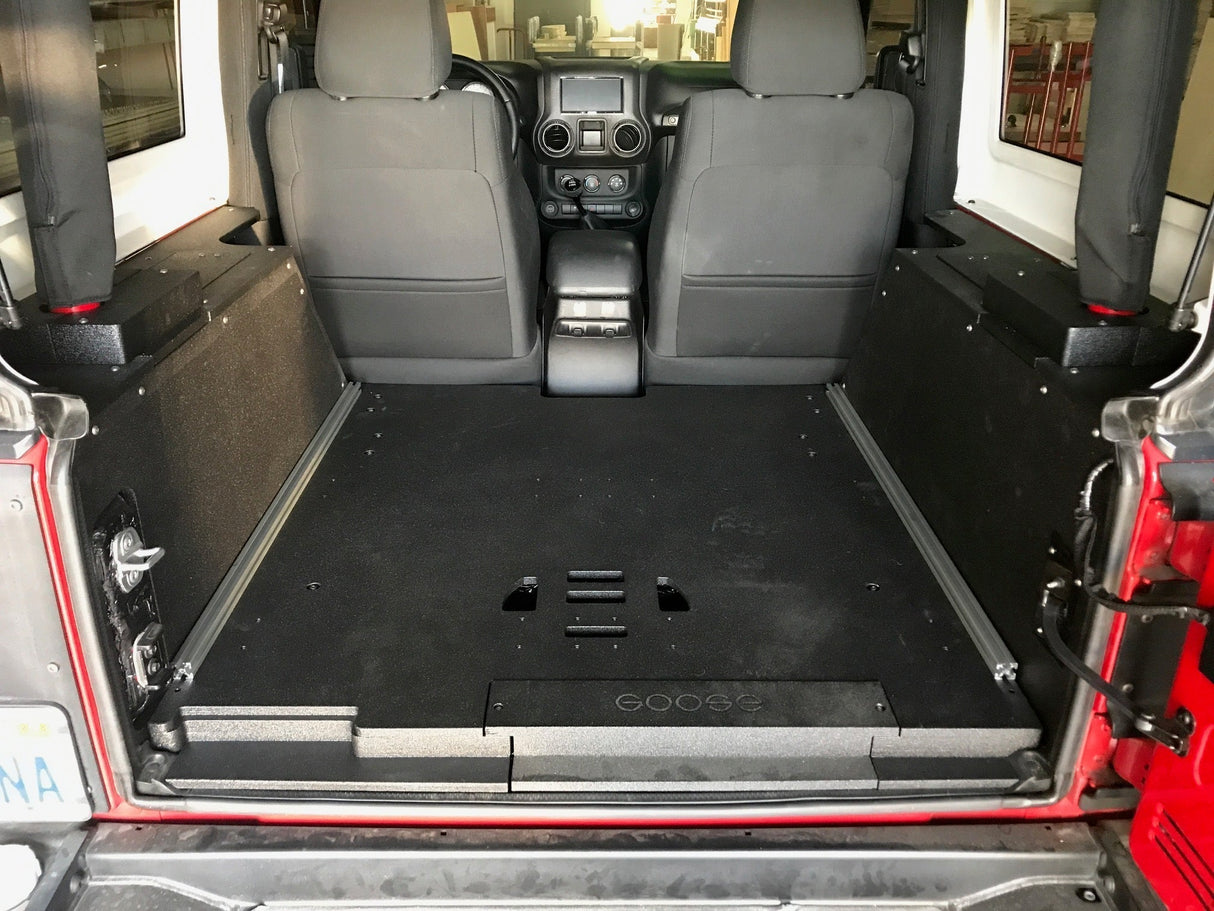 Jeep Wrangler 2007 - 2018 JK 2 Door - Side Cubbies - Xtrusion Overland