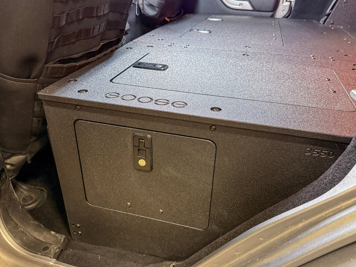 Jeep - Wrangler - 2007-2018 - JKU - 4 Door - Explore Series - Second Row Seat Delete Plate System - Second Row - Module Based - 8" Module - Xtrusion Overland