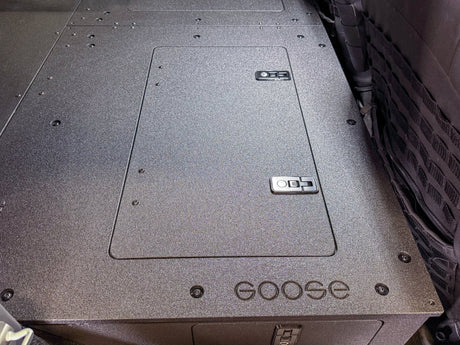 Jeep - Wrangler - 2007-2018 - JKU - 4 Door - Explore Series - Second Row Seat Delete Plate System - Second Row - Module Based - 8" Module - Xtrusion Overland