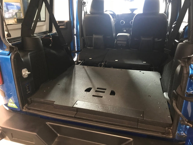 Jeep Wrangler 2007 - 2018 JKU 4 Door - Rear Plate System - Xtrusion Overland