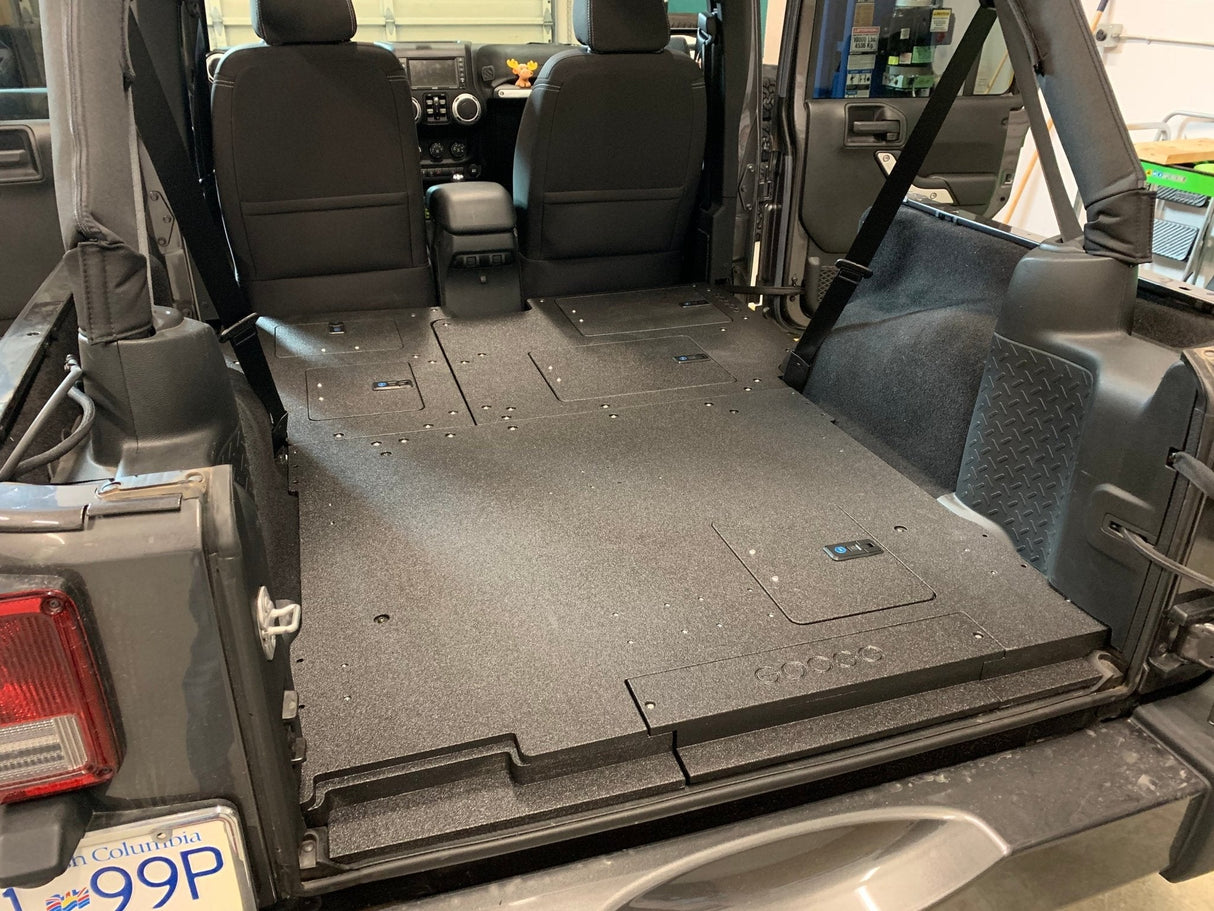 Jeep Wrangler 2007 - 2018 JKU 4 Door - Rear Plate System - Xtrusion Overland