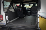 Jeep Wrangler 2007 - 2018 JKU 4 Door - Second Row Seat Delete Plate System - Xtrusion Overland